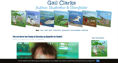Desktop Screenshot of gailclarkeauthor.com